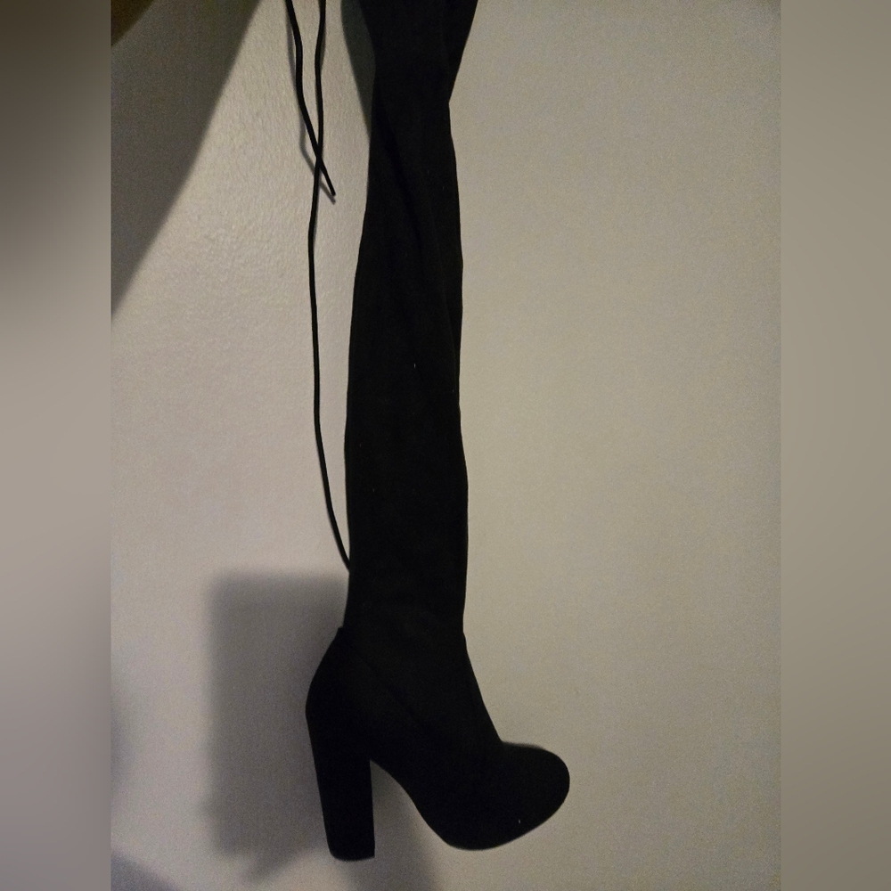 Black Thigh High boots